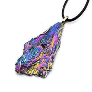 Кулон кианит 33*61мм.