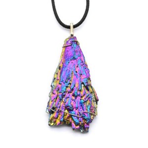 Кулон кианит титановый 31*59мм.