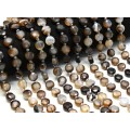Бусины из агата круг гр.10мм, 37см, 30 бусин