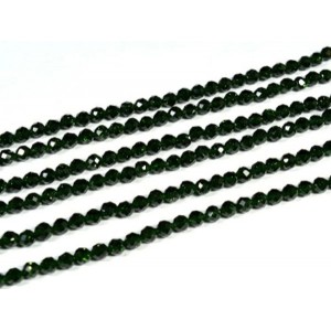Бусины из авантюрина зеленого шарик гр.4мм, 37см, 96 бусин (иск.)