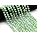 Бусины из ангелита зеленого (пектолит) шарик 10мм, 38см, 38 бусин
