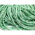 Бусины из изумруда шарик 2мм, 39см, 190 бусин