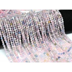 Бусины из берилла шарик гр.4мм, 39см, 95 бусин