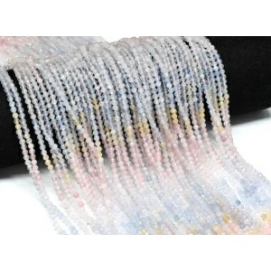 Бусины из берилла шарик гр.3мм, 39см, 135 бусин