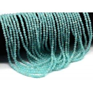 Бусины из амазонита шарик гр.3мм, 38см, 115 бусин