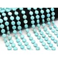 Бусины из бирюзы (туркенит) круг гр.10мм, 36см, 30 бусин Бусины из бирюзы (туркенит) круг гр.10мм, 36см, 30 бусин