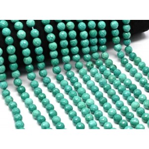 Бусины из бирюзы иранской шарик гр.8мм, 38см, 48 бусин (иск.) Бусины из бирюзы иранской шарик гр.8мм, 38см, 48 бусин (иск.)