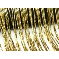 Бусины из гематита брусок 1*3мм цвет золотистый, 40см, 130 бусин