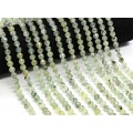 Бусины из пренита шарик гр.7мм, 39см, 58 бусин