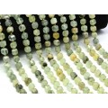 Бусины из пренита кубик гр.9мм, 38,5см, 37 бусин