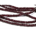 Бусины из граната рондель гр.5*3мм, 41см, 145 бусин