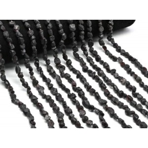 Бусины из граната галтовка 7*9мм, 39см, 56 бусин Бусины из граната галтовка 7*9мм, 39см, 56 бусин