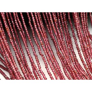 Бусины из граната рондель гр.1,8мм, 38см, 270 бусин