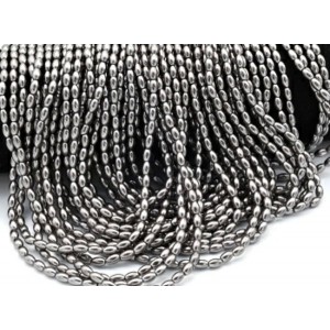 Бусины из майорки рис 3,5*6мм цвет мокко, 41см, 75 бусин (иск.) Бусины из майорки рис 3,5*6мм цвет мокко, 41см, 75 бусин (иск.)