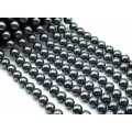 Бусины из майорки шарик 14мм цвет черный, 39,5см, 29 бусин (иск.)