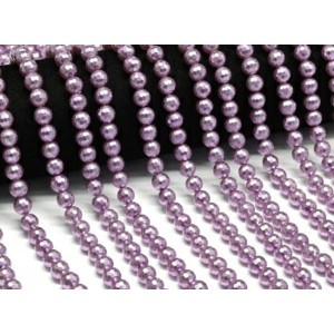 Бусины из майорки шарик с гранями 8мм цвет сиреневый, 40см, 53 бусин (иск.) Бусины из майорки шарик с гранями 8мм цвет сиреневый, 40см, 53 бусин (иск.)