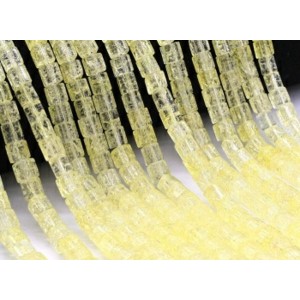 Бусины из кварца снежного тонированного кубик 6мм цвет желтый, 38см, 57 бусин (иск.) Бусины из кварца снежного тонированного кубик 6мм цвет желтый, 38см, 57 бусин (иск.)