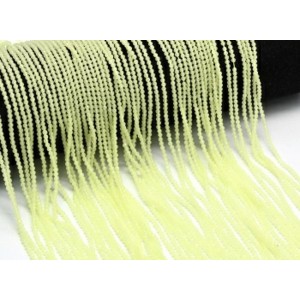 Бусины из кошачьего глаза (синт.) шарик гр.2мм цвет лимонный, 37см, 189 бусины. (иск.)