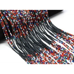 Бусины из кошачьего глаза (синт.) шарик 2мм цвет графитовый, 37см, 180 бусин (иск.) Бусины из кошачьего глаза (синт.) шарик 2мм цвет графитовый, 37см, 180 бусин (иск.)