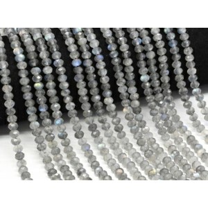 Бусины из лабрадорита рондель гр.6*4мм, 39см, 90 бусин