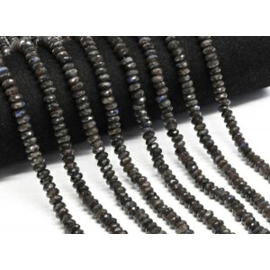 Бусины из лабрадорита рондель гр.7*3мм, 40см, 120 бусин Бусины из лабрадорита рондель гр.7*3мм, 40см, 120 бусин