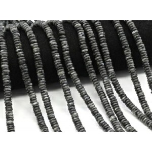 Бусины из лабрадорита (ларвикита) диски 6*2мм, 38см, 150 бусин