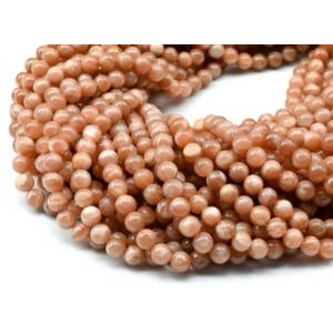 Бусины из беломорита шарик 6мм, 39см, 60 бусин