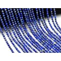 Бусины из лазурита шарик гр.4мм, 39см, 90 бусин