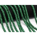 Бусины из малахита (имитация) диски 6*2мм, 38см, 150 бусин