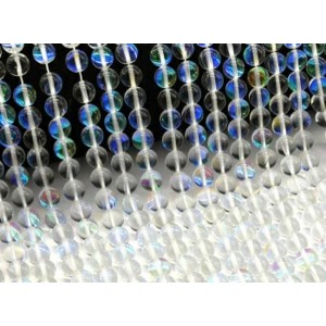 Бусины из опала искусственного шарик 8мм цвет белый, 37см, 46 бусин Бусины из опала искусственного шарик 8мм цвет белый, 37см, 46 бусин