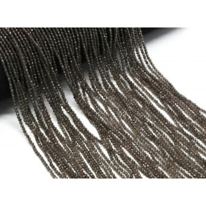 Бусины из раухтопаза шарик гр.2мм, 39см, 160 бусин