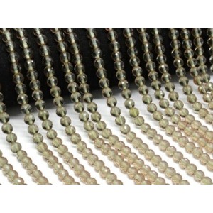 Бусины из султанита шарик гр.6мм, 40см, 70 бусин