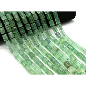 Бусины из флюорита цилиндр гр.9*14мм, 40см, 27 бусин