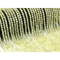 Бусины из фианита шарик гр.4мм, цвет оливковый, 37см, 96 бусин (иск.)