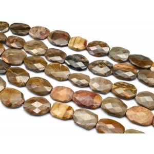 Бусины из яшмы овал гр.30*40мм, 39см, 10 бусин