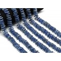 Бусины из кианита диски 15*3мм, 38см, 72 бусины