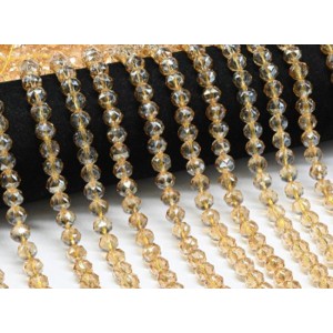 Бусины из чешского стекла шарик гр.8мм цвет песочный, 39см, 57 бусин (иск.) Бусины из чешского стекла шарик гр.8мм цвет песочный, 39см, 57 бусин (иск.)