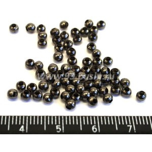 Шарики 3 мм, цвет черный никель 70 шт/упак