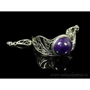 Браслет из аметиста, 19см