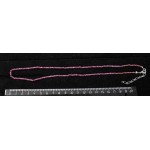 Бусы из рубина 3мм огранка IV катег.