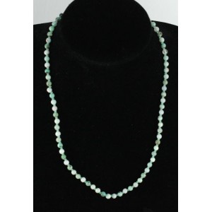 Бусы из хризопраза 50см, шарик 5мм