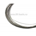 Тросик ювелирный 0,35 мм, цвет серебристый 6 метров/упаковка