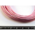 Шнур вощеный 1 мм розовый 6 метров/упаковка