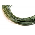 Шнур вощеный 1 мм зеленый/хаки 6 метров/упаковка
