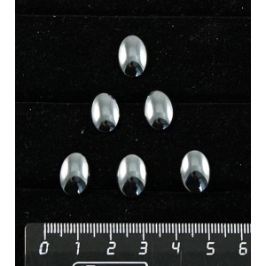 Гематит, кабошон овал 14х10мм