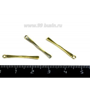 Подвеска ювелирная Палочка 5017 позолота 0,45 мк 23*2 мм, производство Россия 1 штука Подвеска ювелирная Палочка 5017 позолота 0,45 мк 23*2 мм, производство Россия 1 штука