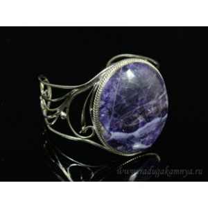 Браслет из флюорита " Овал ".