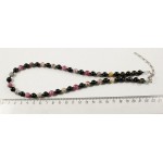 Бусы из турмалина 50см, шарик 8мм