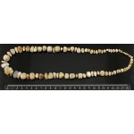 Бусы из агата-переливта (уральский) 58см, галтовка по возрастающей Бусы из агата-переливта (уральский) 58см, галтовка по возрастающей