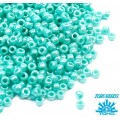 Бисер TOHO №15 цвет 0132 бирюзовый перламутр ЯПОНИЯ пакет 5 граммов